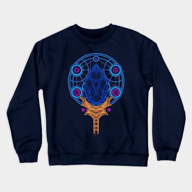 The Blue Sceptre Crewneck Sweatshirt by njonestees